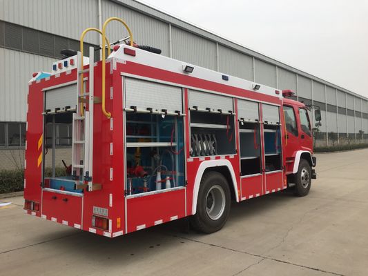 ISUZU 6 TON City Main Foam Fire Truck 177kw ENGINE