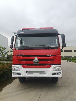 Diesel Type Dry Powder Fire Truck Foam Combination Manual Transmission Multifunctional