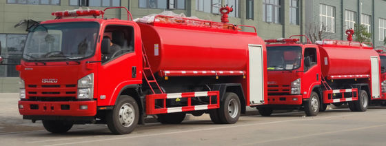 ISUZU 8T Water Fire Truck Fire Engine 139kw For Emergency Rescue