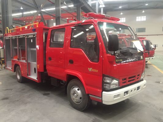 Cina Mini 88KW ISUZU 2000L Veicolo antincendio ad acqua in schiuma