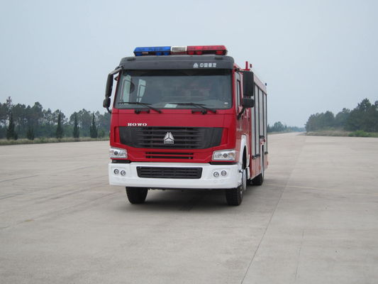 Veicolo di soccorso antincendio HOWO, camion dei vigili del fuoco a risposta rapida Euro 2 Euro 5
