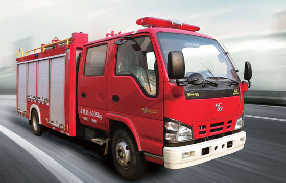 Mini autopompa antincendio rapida di salvataggio di ISUZU per lotta antincendio della foresta