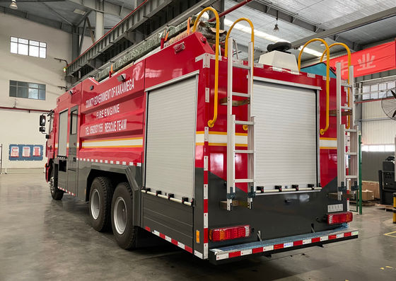 IVECO 290HP Heavy Duty Fire Truck With Water Foam 10000L Capacity Multipurpose